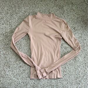 Free People Olive Green Top